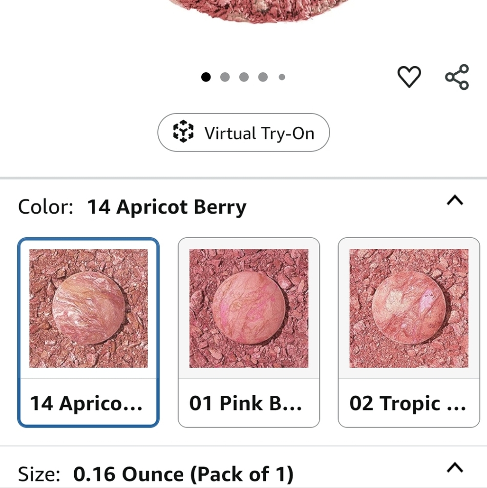Laura Geller Baked Blush Apricot Berry - Picture 2 of 2
